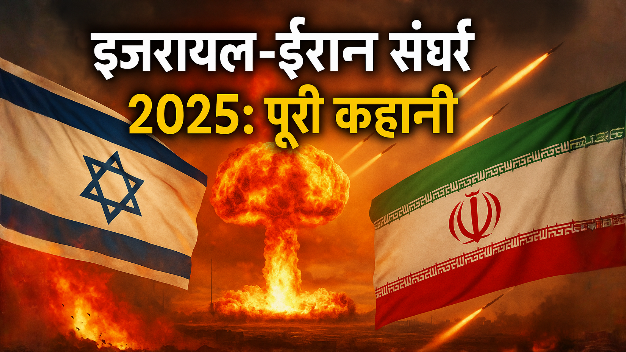 इजरायल-ईरान संघर्ष 2025: पूरी कहानी