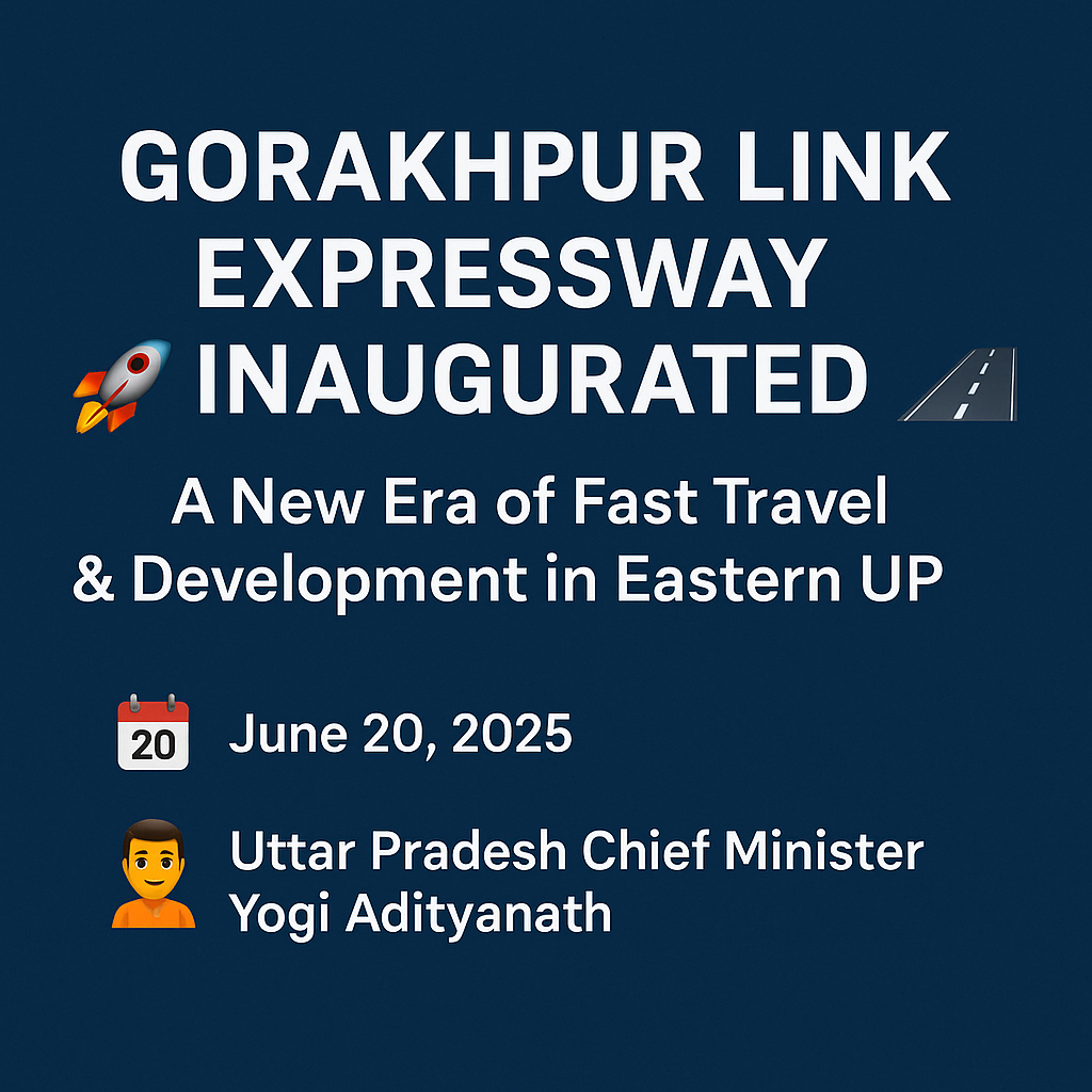 Gorakhpur link expressway inaugurated