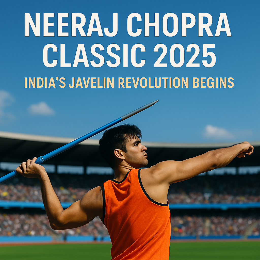 Neeraj chopra classic 2025(javelin revolution)