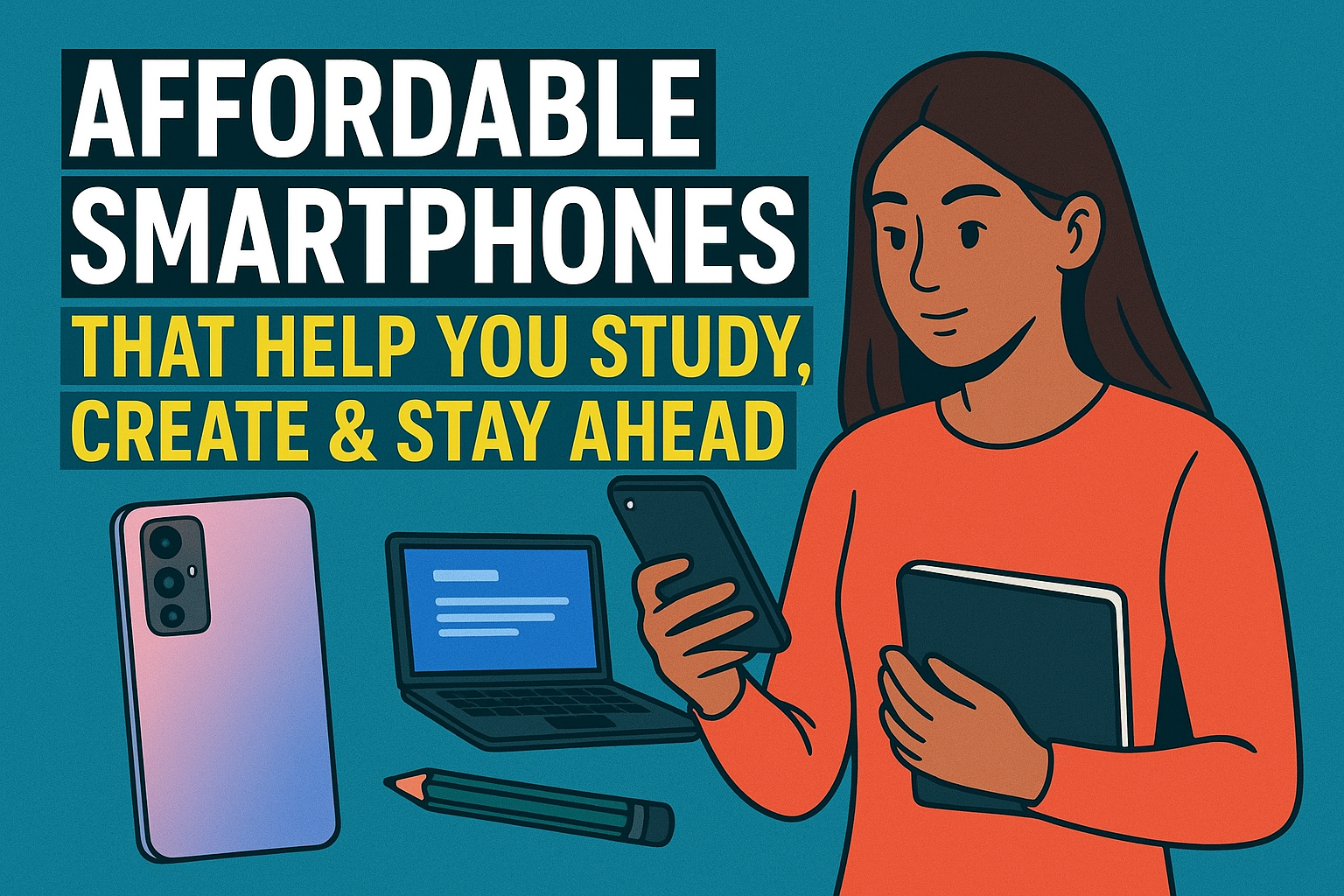 Affordable Smartphones That Help You Study, Create &amp;amp Stay Ahead